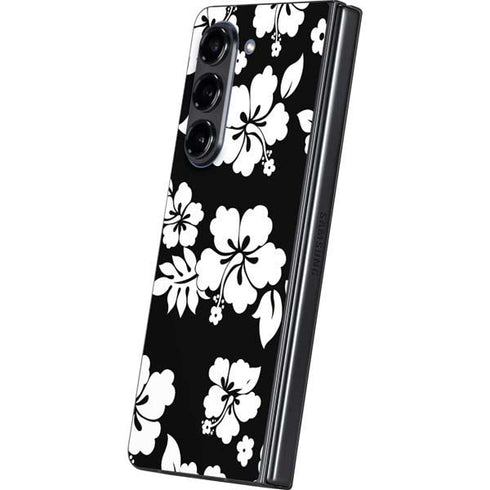 Black and White Galaxy Z Fold5 5G Skin